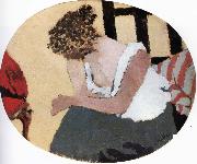 Edouard Vuillard oval negligee oil painting